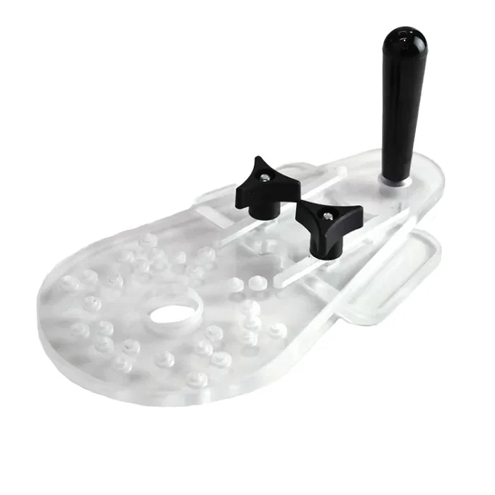 Infinity Tools Universal D-Handle Router Base Plate For Compact Routers ...